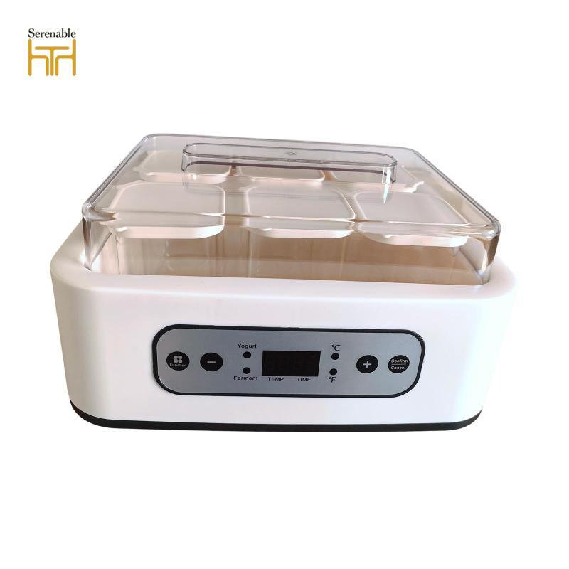 Máy làm sữa chua điện Máy lên men Natto Maker Dung tích lớn Hộ gia đình DIY Tự làm Máy sữa chua tự động