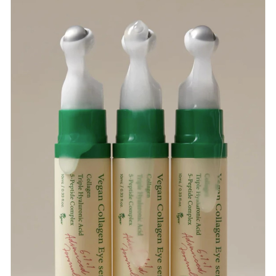 Serum đầu lăn dưỡng mắt thuần chay AXIS-Y VEGAN COLLAGEN EYE SERUM 10ml