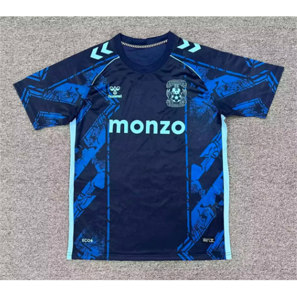 Fan edition 2025 26 Coventry City Jersey Áo thể thao nam thứ hai S-XXXXL