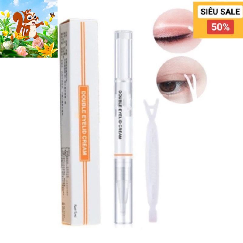 Bút gel kích mí - Bút kích 2 mí - Cọ kích 2 mí