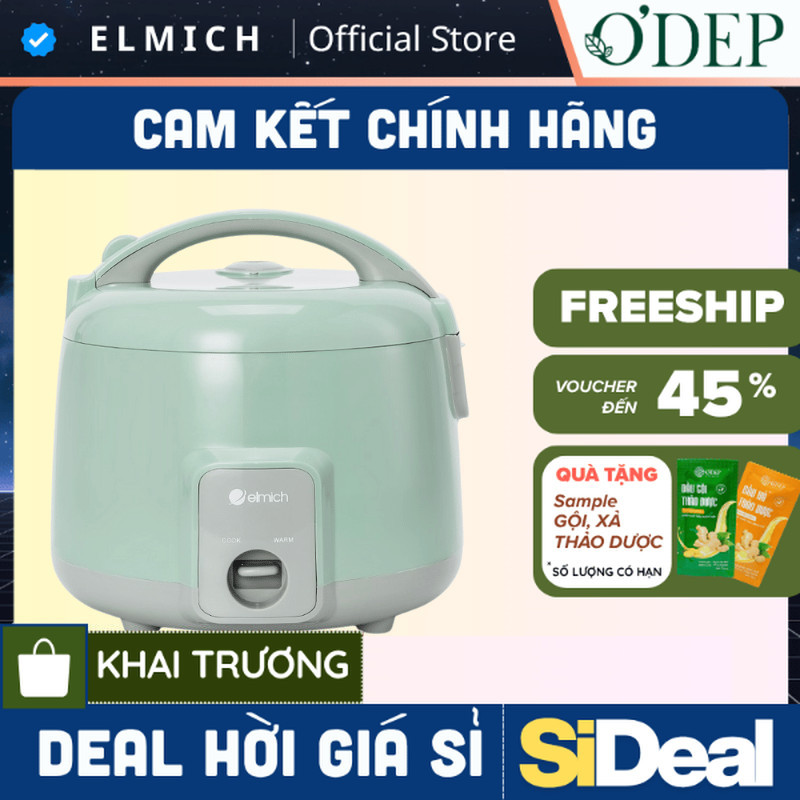 Nồi cơm điện Elmich 1.2L RCE-9126 - SIDEAL SIO