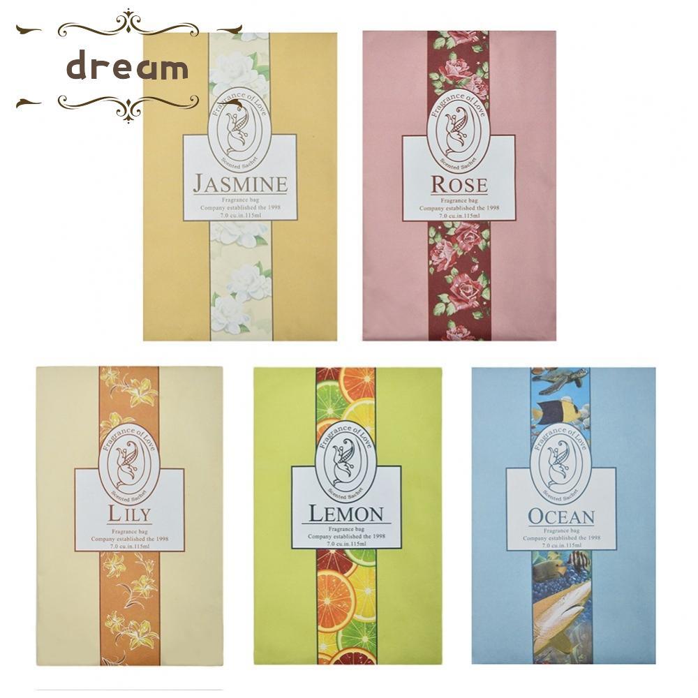 [dreamlife]​Fragrance Bag Lemon Lily Natural Ocean Incense Refreshing Rose Smell Bag