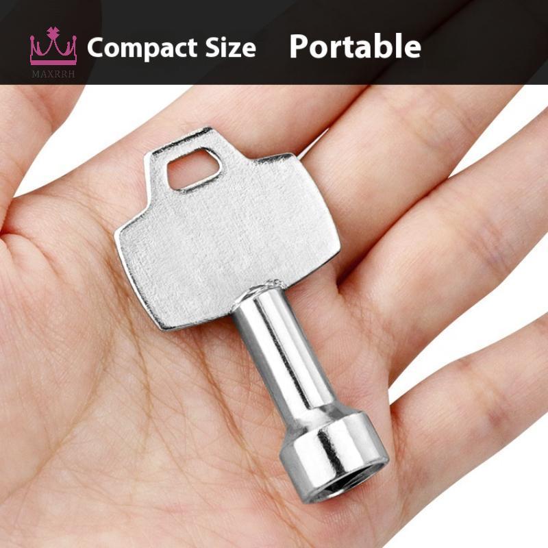 Maxrrh 1 / 2 / 3 / 4 Cái Thùng Rác Chìa Khóa Tiện Ích Cho Rác MS705 Cam Khóa Tam Giác Tủ Cờ Lê Cửa T