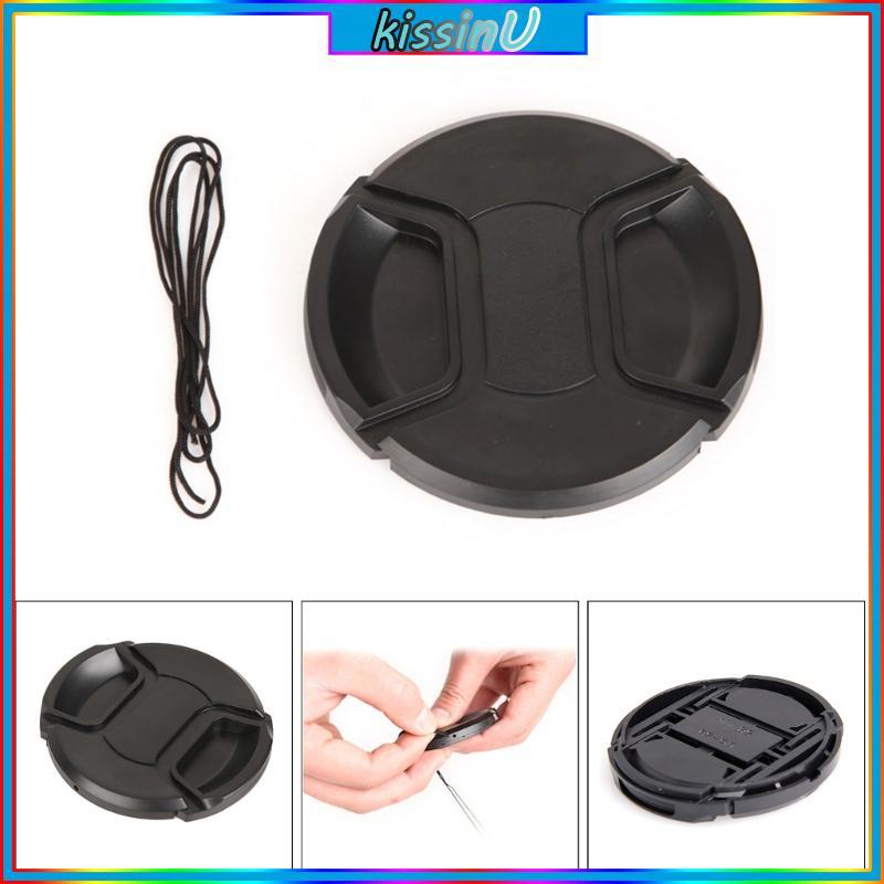 Kiss 58mm Nắp ống kính phía trước Snap-on cho Olympus Pentax Panasoni Fuj