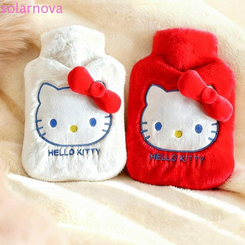 Túi đựng nước ấm hoạt hình SOLARNOVA, Túi đựng nước nóng ấm cúng di động, Chai nước lấp đầy chống bỏ