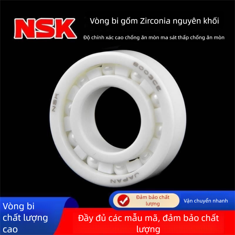 NSK MR104 / MR105 / MR106 / MR115 / MR117 / MR126 / MR128 / MR137CE Bánh xe thả nước Vòng bi gốm Vòn