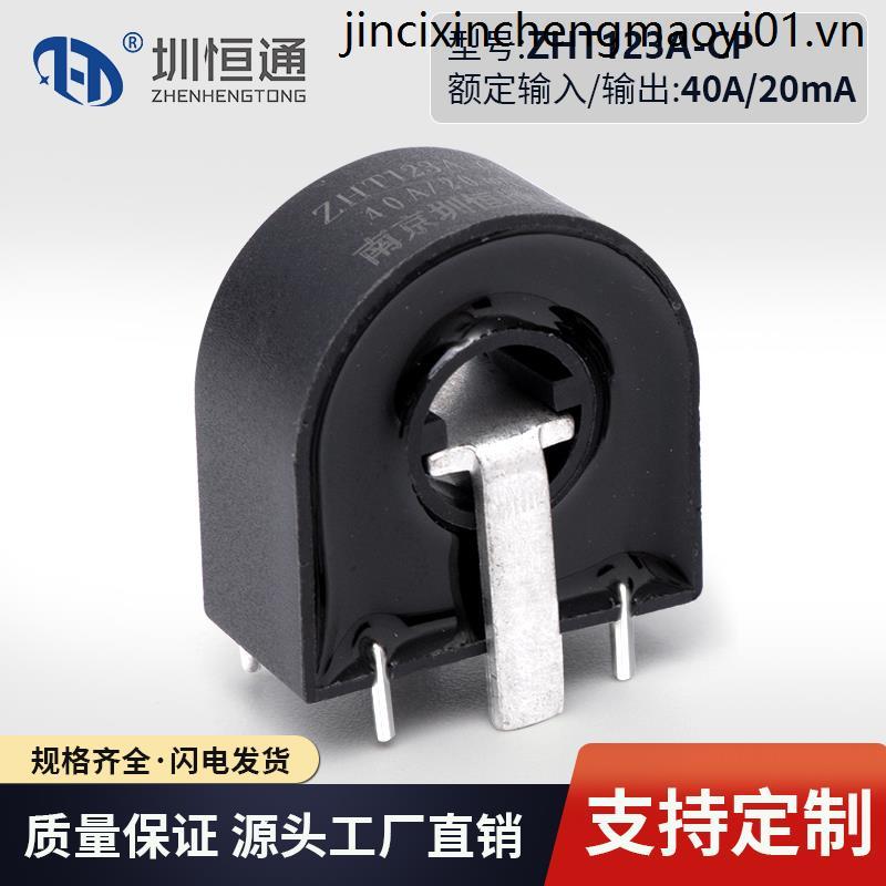 Cảm biến hoán đổi dòng điện chính xác ZHT123A-CP 40A (Bình thường) / 20mA Cổng sạc tích hợp dành riê