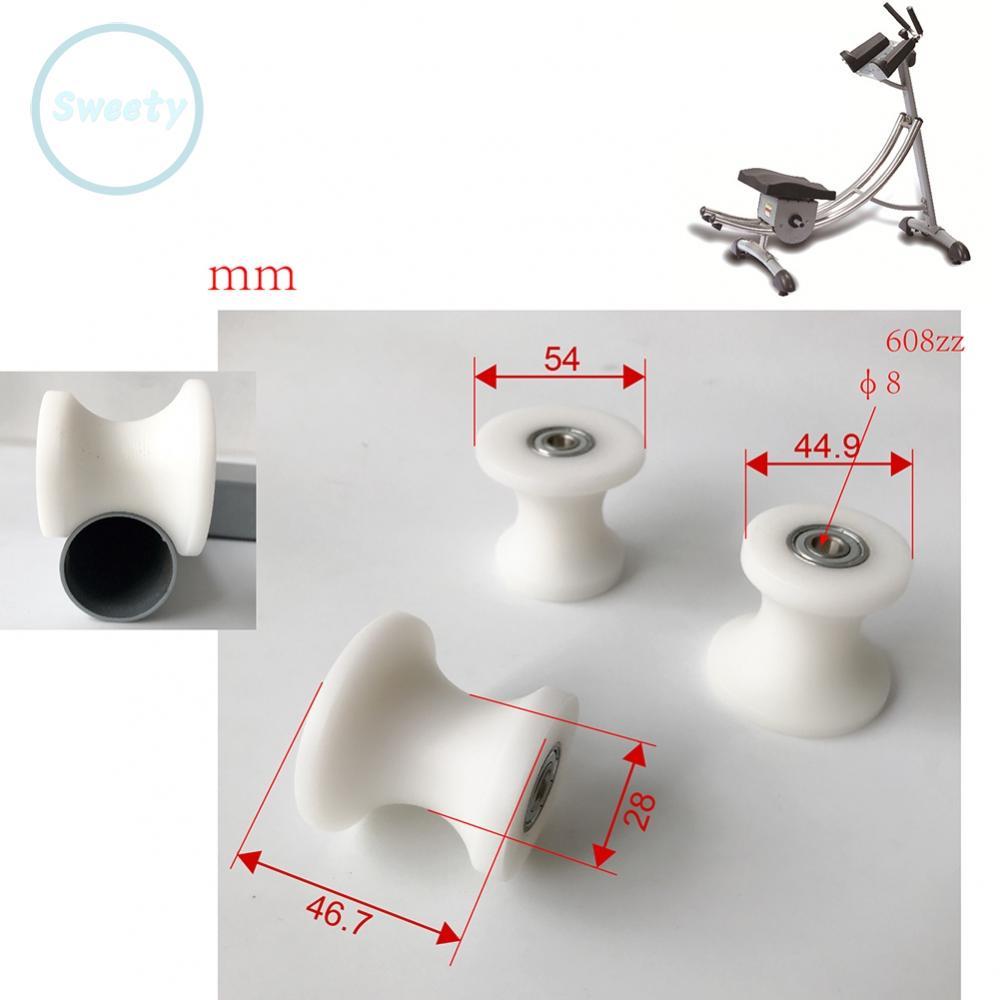 Bánh xe vòng bi cho ống tròn 38mm và đế lót ly