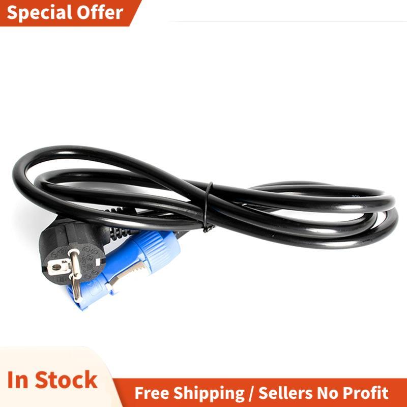 Powercon Cắm 1.5M Đen Đèn Sân Khấu Cáp Nguồn 3 Lõi DMX512 LED Sự Kiện Dây Chiếu Sáng Hàng Không Dây 