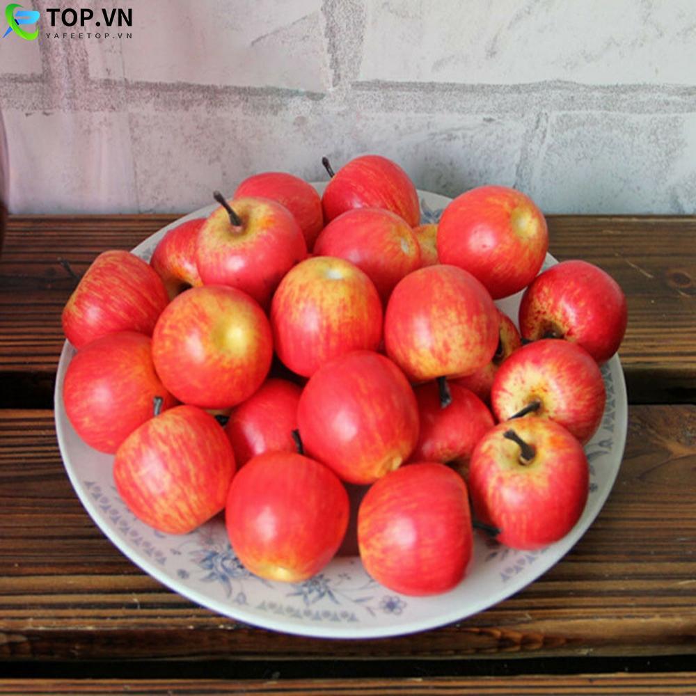 Set Simulation Apples Small Decoration Red/Green Fake Fruit Home Lifelike