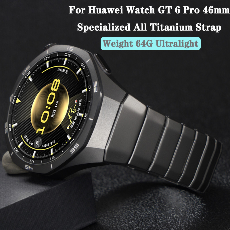 Sang Trọng Không Khoảng Cách Phát Hành Nhanh Dây Đeo Titan Cho Huawei Watch GT 6 Pro Kim Loại Dây Đe