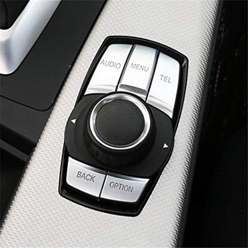 Bảng điều khiển trung tâm nội thất iDrive Nút viền đa phương tiện cho BMW 3 Series 4 Series F30 F31 