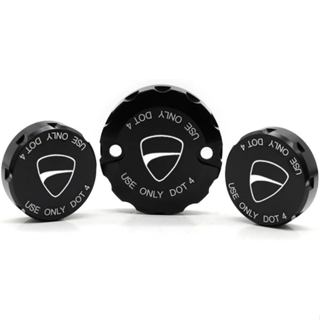 Xe Máy Nắp Xe Tăng Phanh Trước Ly Hợp Phanh Sau Chứa Chất Lỏng Dành Cho DU & CATI 848 / 1098 / 1198 / R / S 1299 1199 959 899 Panigale Superleggera Nắp Nhiên Liệu Bình Gas