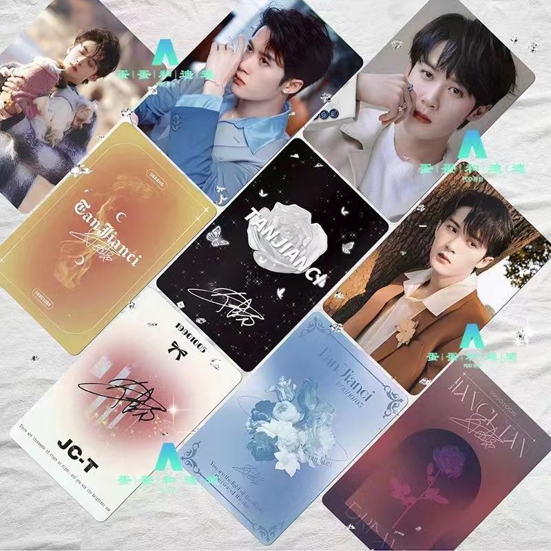 Thẻ phụ Tan Jian Hàng hóa Thẻ LOMO góc tròn Thẻ ảnh tự in Thẻ phụ Tan Jian Hàng hóa Thẻ LOMO Góc trò