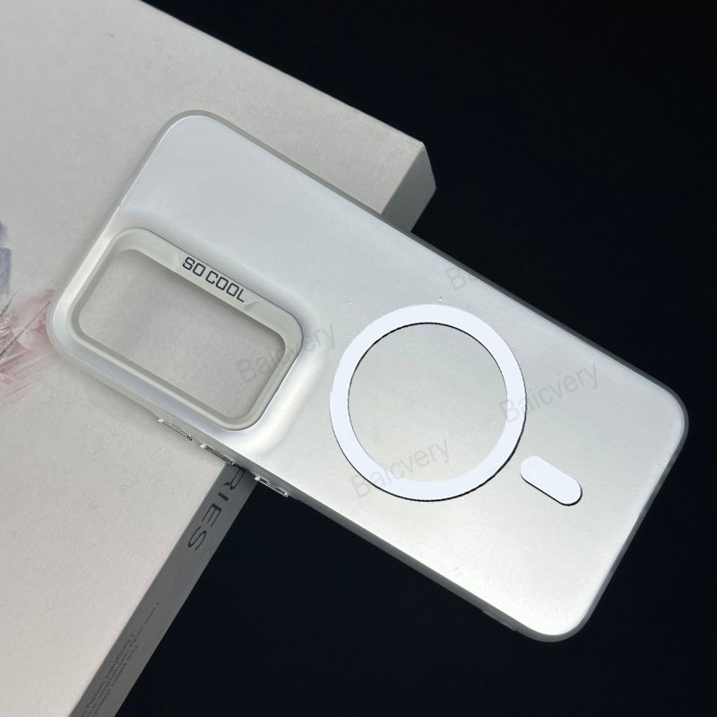 Ốp lưng cho Tecno Spark 40 Pro Plus / Spark 40 Pro Hard Case IMD Cover có nhãn dán từ tính