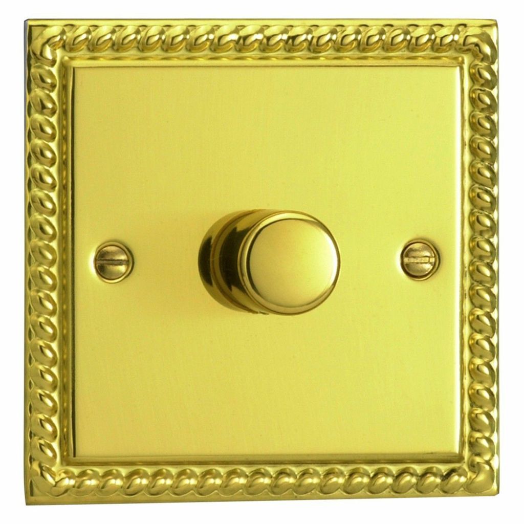 ♧ 🍎 ❈ ❈ ❈ 1 GANG 2 CHIỀU 400W ĐÈN GEORGIAN BRASS