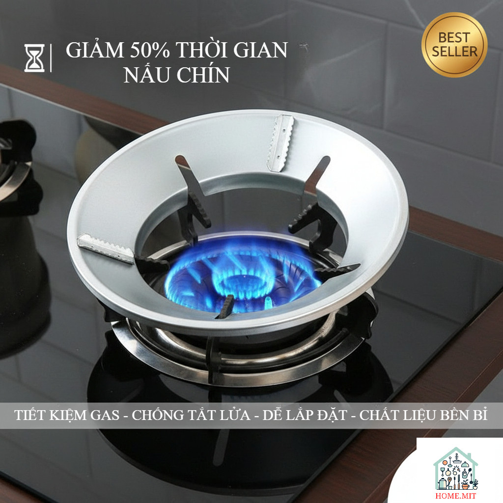 Kiềng chắn gió bếp gas - kiềng bếp gas - tấm ngăn gió hiệu quả tiết kiệm gas