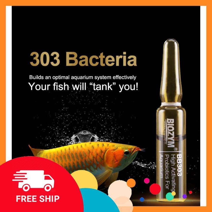 Biozym 303 Bacteria – Vi sinh sống mạnh khử độc, phân huỷ chất thải nhanh cho hồ thuỷ sinh #nấmaqua