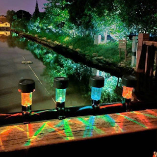 [HOT GIÁ RẺ] Đèn led năng lượng mặt trời trang trí lan can sân vườn bãi cỏ  Chống mưa - Trang trí chiếu sáng ngoài trời