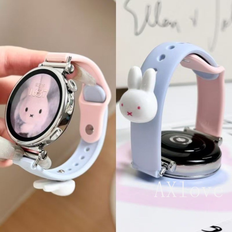 18 20 22mm Vòng Tay Silicon Mỏng Cho Huawei GT6 GT5 GT4 41mm GT5Pro 46mm GT4 GT3 GT2e 41mm 42mm Ban 