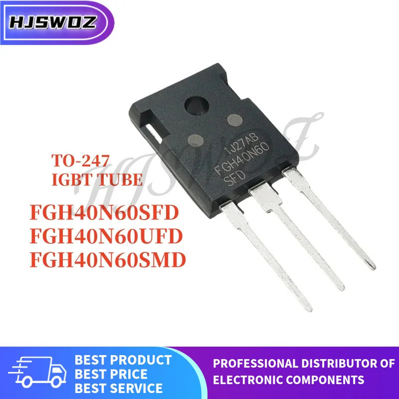 5 Chiếc FGH40N60UFD FGH40N60SMD FGH40N60SFD FGH40N60 UFD SMD SFD TO-247 Hiệu Ứng Trường Transistor