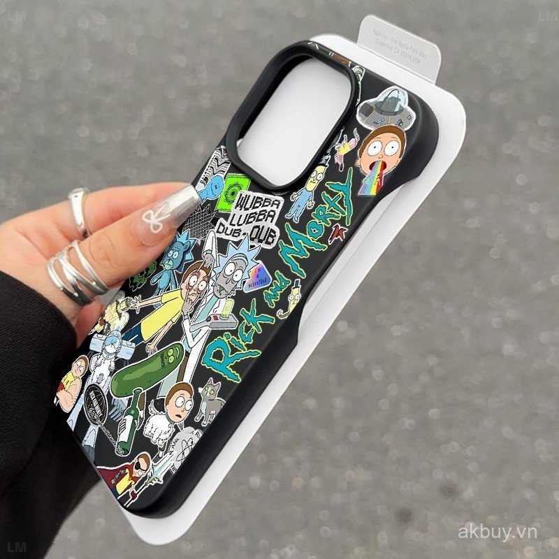 Chuangyou Nhân Vật Hoạt Hình Tiếng Anh Sáng Tạo Ốp Lưng Điện Thoại Thích Hợp Cho iPhone 11promax 12 