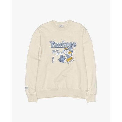 MLB - Áo sweatshirt unisex cổ tròn tay dài Mega Bear Series_3AMTE0154-50CRS
