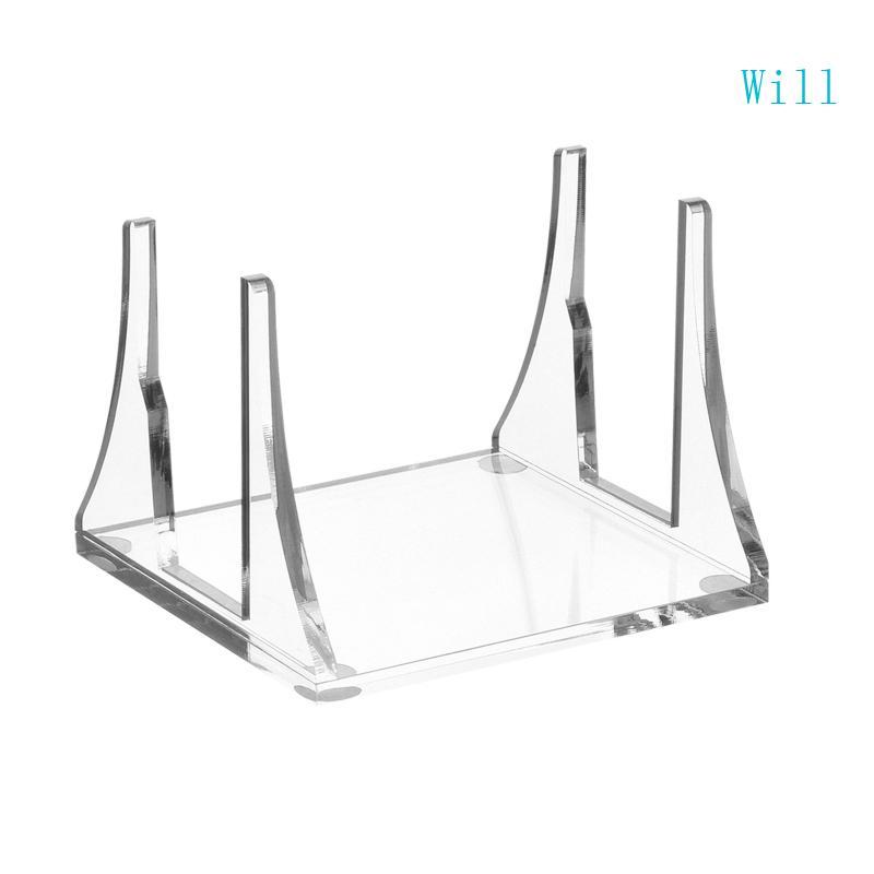 Sẽ Acrylic Giá Đỡ Cho M1 Host Mac-Mini Để Bàn Giá Đỡ Tivi Hộp Bảo Quản M1 Máy Chủ Để Bàn Làm Mát Đế 