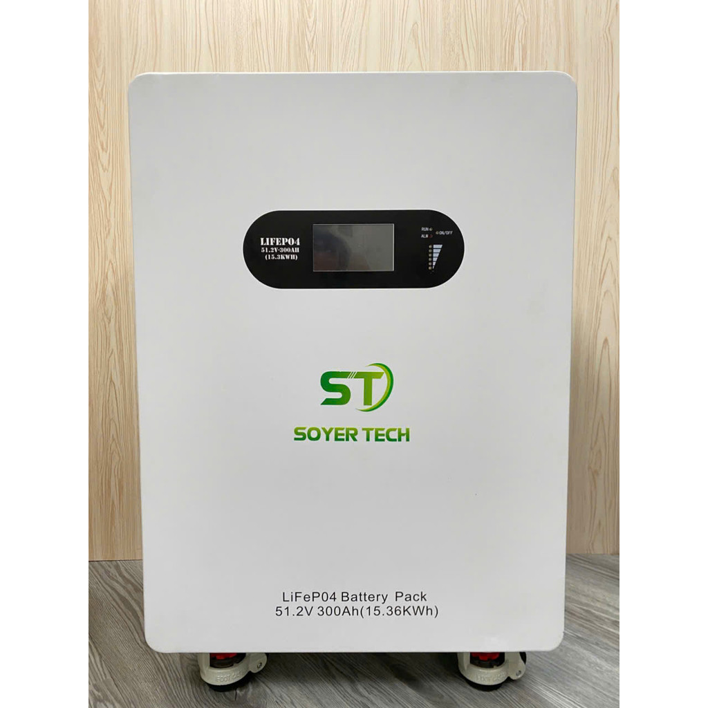Pin Lithium SOYER TECH 51.2V 314Ah (ST-Plus-51.2V-314Ah) – Năng Lượng Cực Đại, Hiệu Suất Vượt Trội- 