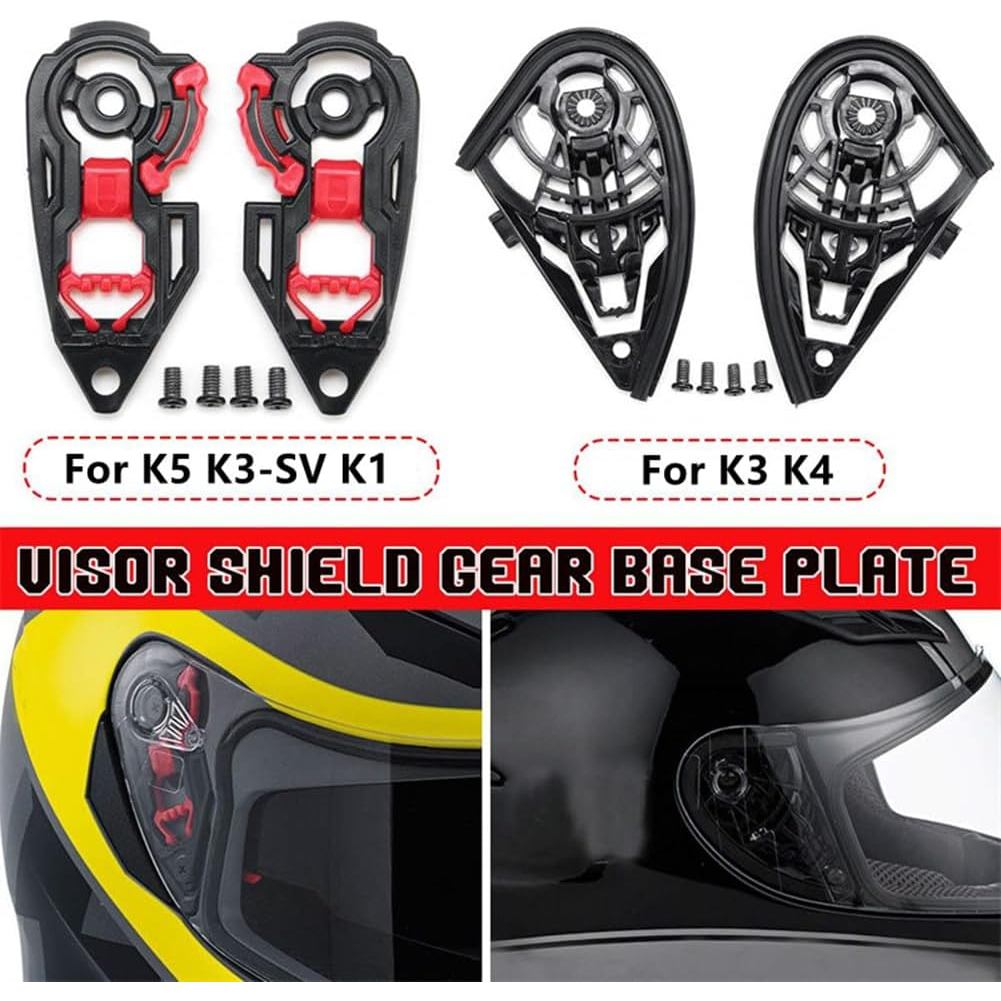 Tấm lót bánh răng tấm che K3 Thay thế cho AGV K4 K5S K3SV K1S K4 K3 Phụ kiện mũ bảo hiểm Bộ xoay (K1