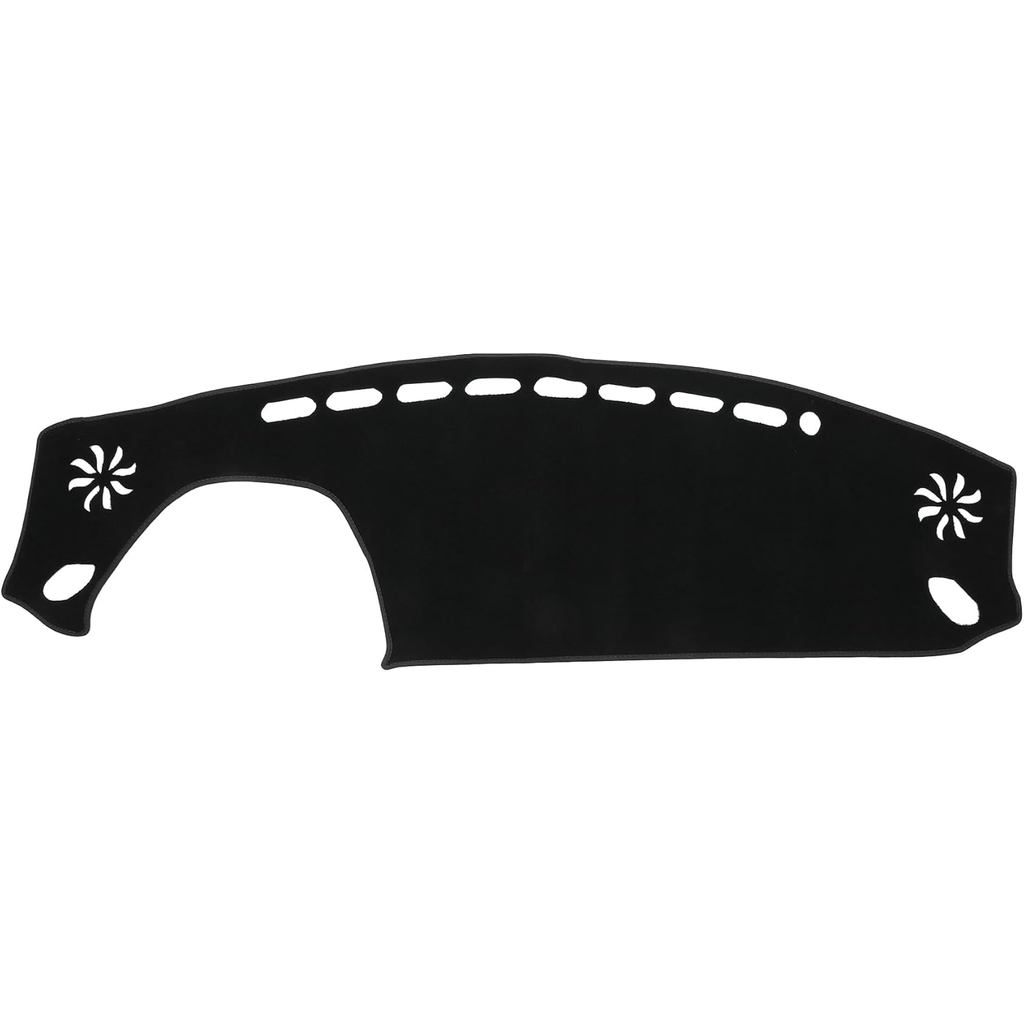 Vỏ Dash cho Toyota GR86 Chống Trơn Trượt | Bảng điều khiển trung tâm Dash Cover Mat Đen 1 chiếc