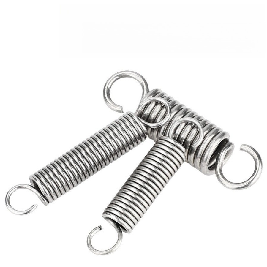 Lò xo căng thẳng inox 304 d = 0,3mm, OD3mm, L = 15 ~ 120mm lò xo căng thẳng có móc, áp dụng cho cửa 