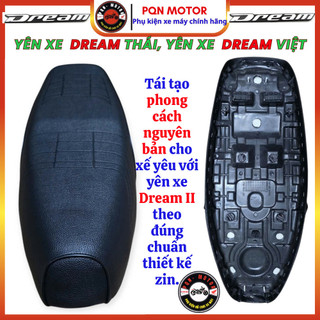 Yên Xe Dream II Theo Zin - Yên Xe Dream Thái, Dream Việt/ Tàu- Hàng Chất Lượng. Bảo Vệ Lốc Máy Dream