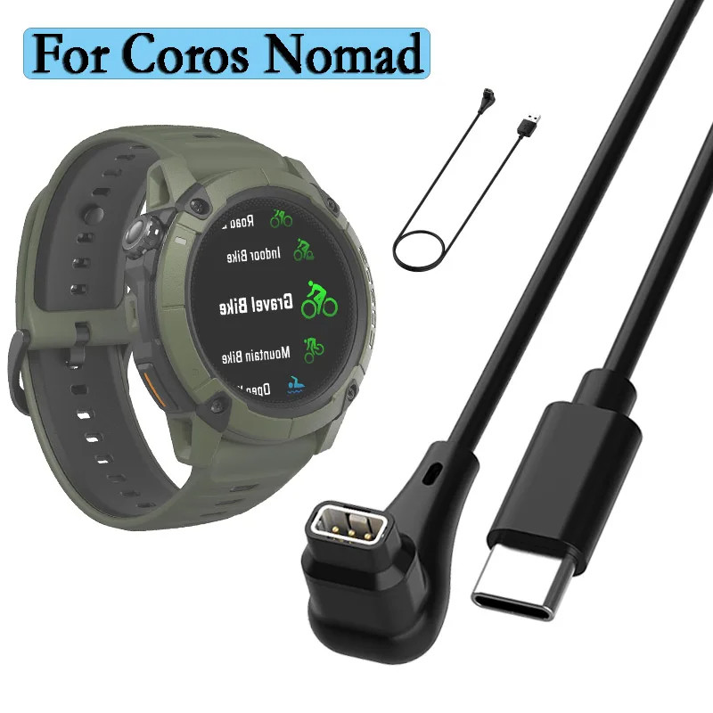 Sạc Cho Coros Nomad Type-C / Cáp USB Sạc Dữ Liệu Đồng Hồ Thông Minh Sạc 100cm Bộ Chuyển Đổi Nguồn Ch