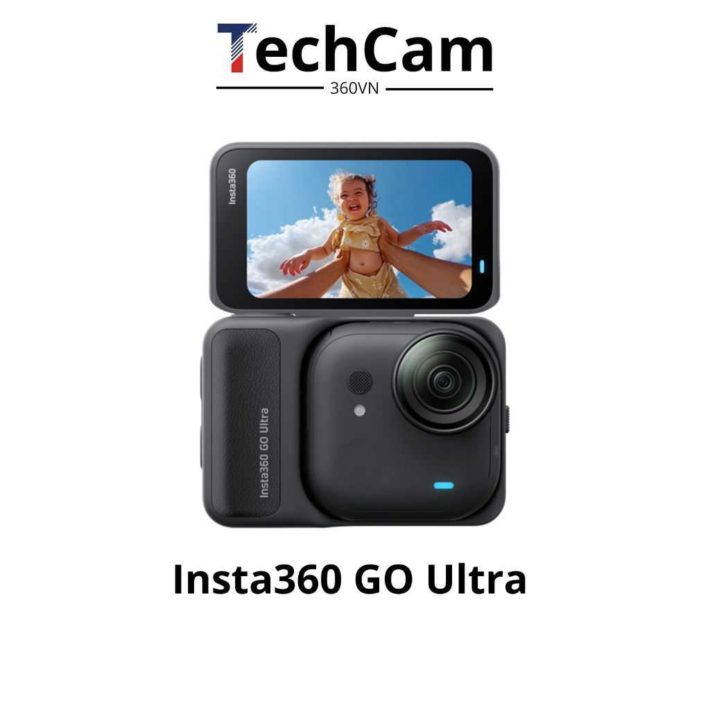 Camera Hành Động Insta360 GO Ultra Creator Bundle Chống Rung 4K60 Kèm Pod Bảo Hành 12 Tháng