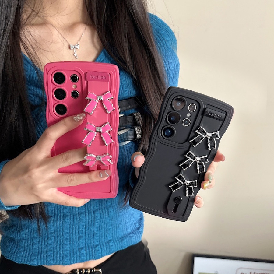 Ốp Lưng Dây Đeo Cổ Tay Wave Candy Cho Samsung A17 A36 A56 A26 A54 A55 A06 A16 A05s A14 A15 A24 A25 A