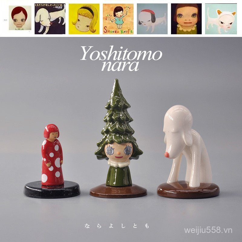 Bộ sưu tập in số lượng lớn Nhật Bản bán chạy Bộ sưu tập búp bê Yoshitomo Nara Đồ trang trí búp bê Mo
