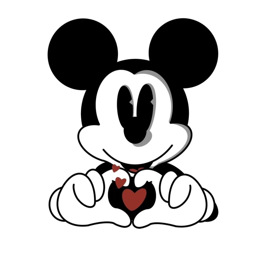 Mickey Chuột Mickey Mickey Mickey Mickey Hoạt Hình Miếng Dán Xe Minnie Dễ Thương