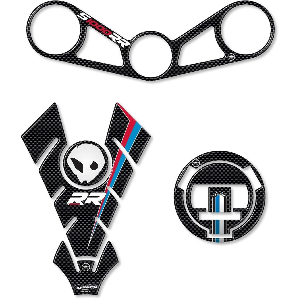 Labelbike - Set S1000 RR Miếng Dán Bảo Vệ 3D Xe Máy Tương Thích Với BMW S1000RR 2012-2014