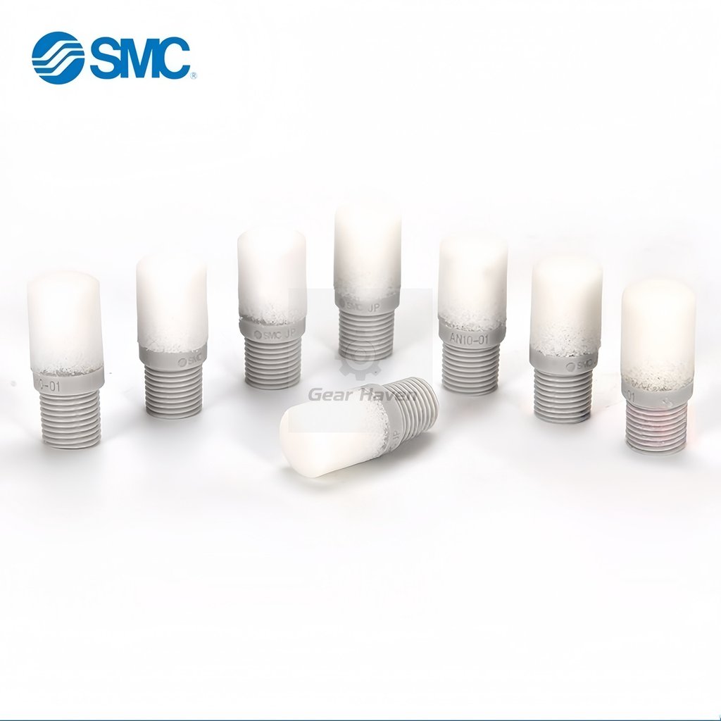 Thiết bị giảm tiếng ồn hạt nhựa SMC AN10-01 AN20-02 AN30-0304 AN10-C06C08C10C12