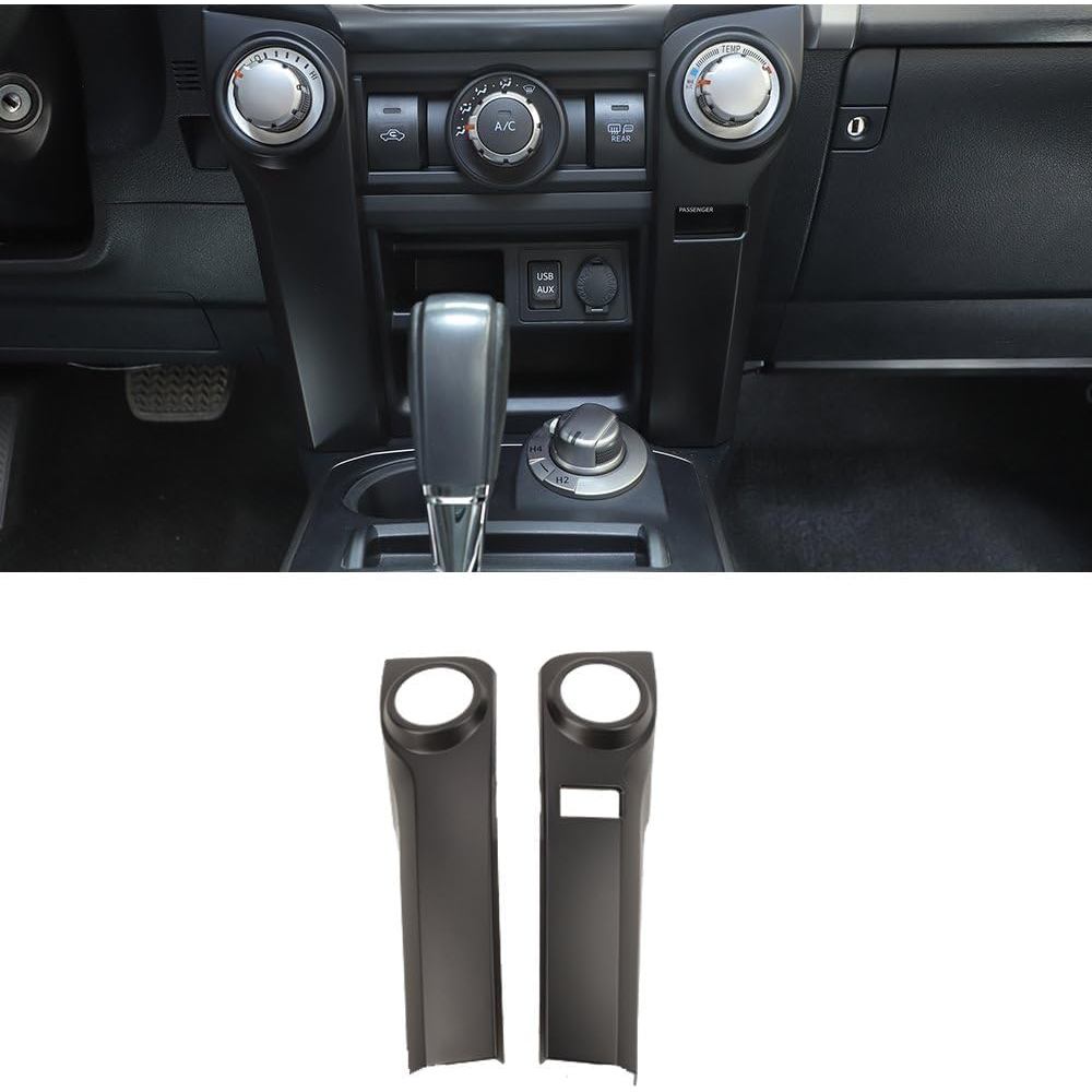 JeCar cho 4Runner Nội Thất Viền Bảng Điều Khiển Trung Tâm Dash Điều Hòa Điều Khiển Vỏ Tương Thích Vớ