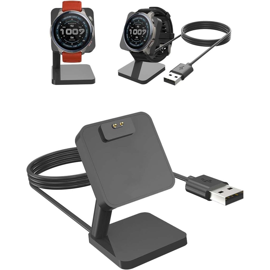 Đế sạc cho đồng hồ thông minh Amazfit Balance 2, Đế sạc an toàn nhanh từ tính, Đế sạc thay thế cho đ