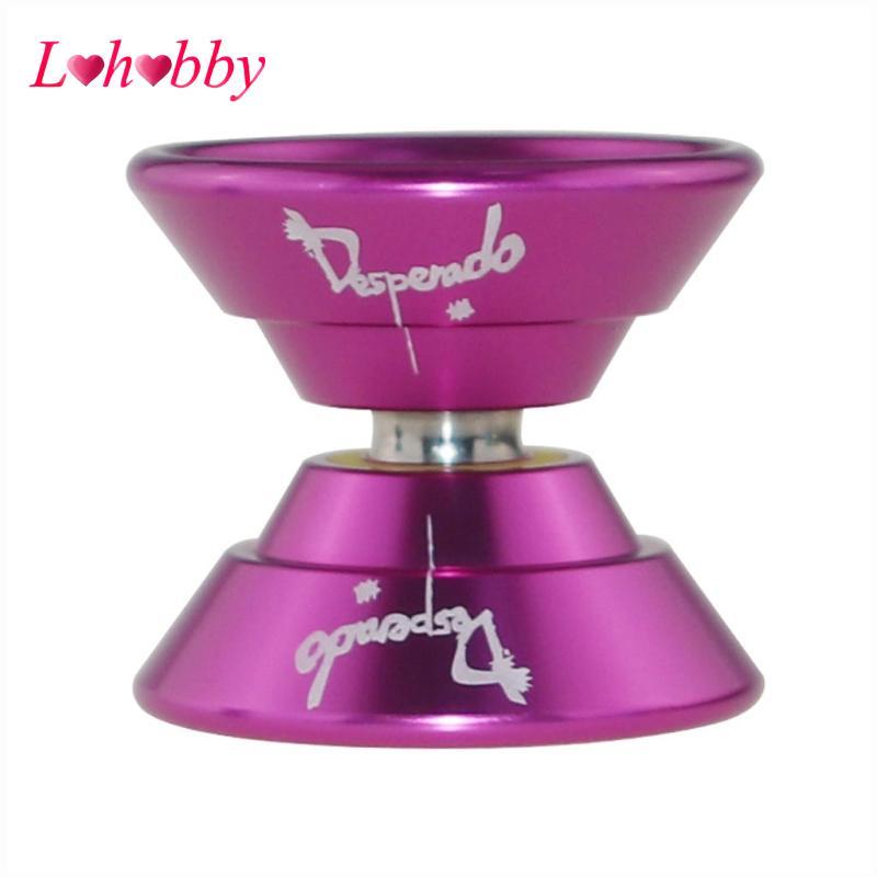 Lohobby N5 Professional Yoyo không phản hồi có vòng bi lõm & 1 dây - Tím