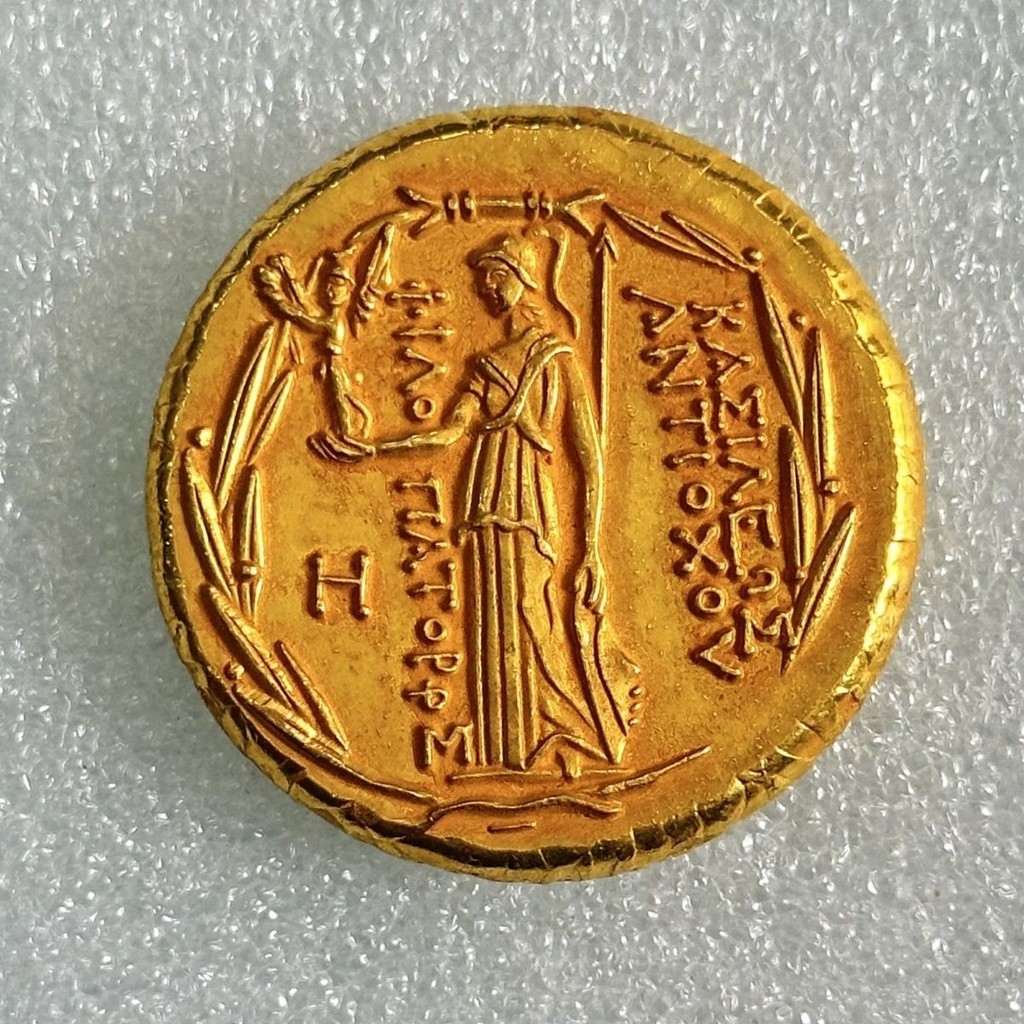 Đồng xu vàng cũ nước ngoài Bộ sưu tập cổ Đồng vàng thỏi Ba Tư Đồng xu vàng La Mã cổ đại Đồng xu Hy L