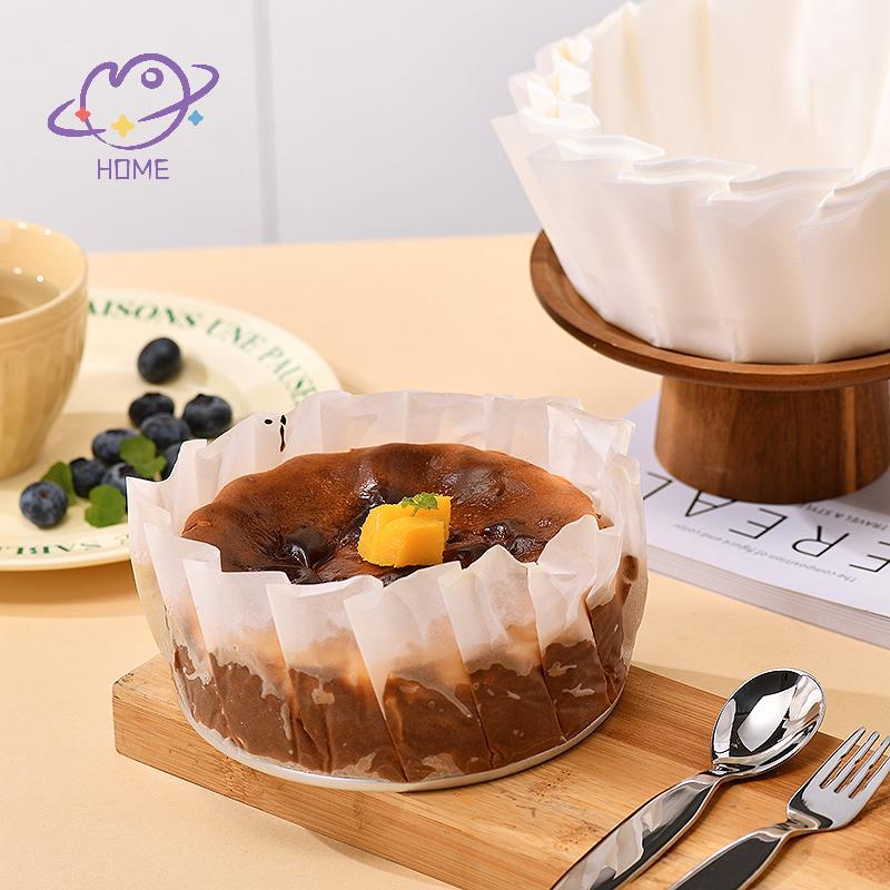 [mayhome] 50pcs 4 6 8inch Foldless Cupcake Liner Baking Cup For Wedding Party Muffin Cake Mold Paper