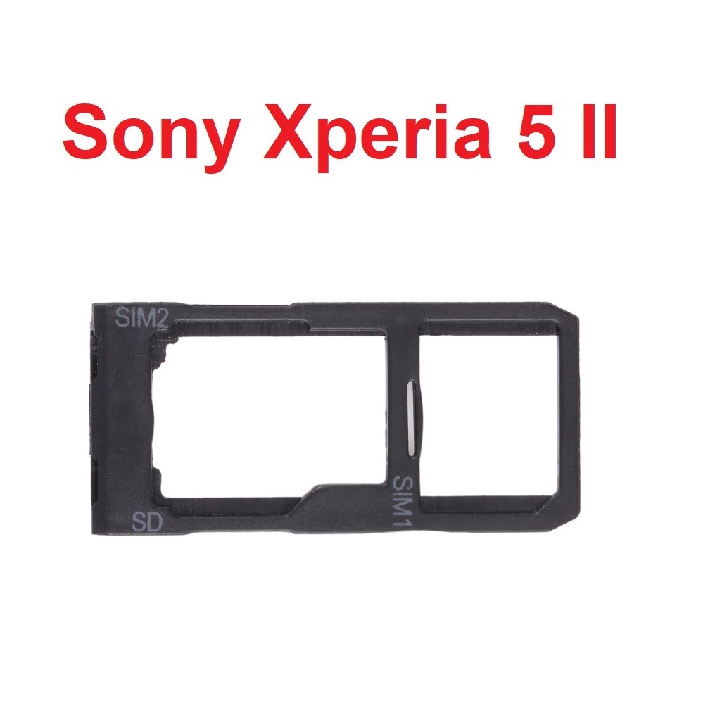 Khay Đựng Sim Thẻ Nhớ Sony Xperia 5 II SIM Card Tray + SIM Card Tray  Micro SD Card Tray