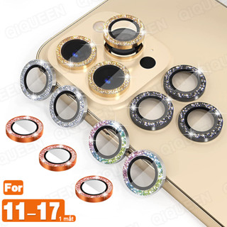 Kính Cường Lực Bảo Vệ Camera Ống Kính Máy Ảnh HD Cao Cấp Cho iPhone 17 Pro Max 16 15 14 13 12 11 Pro Max Plus Air