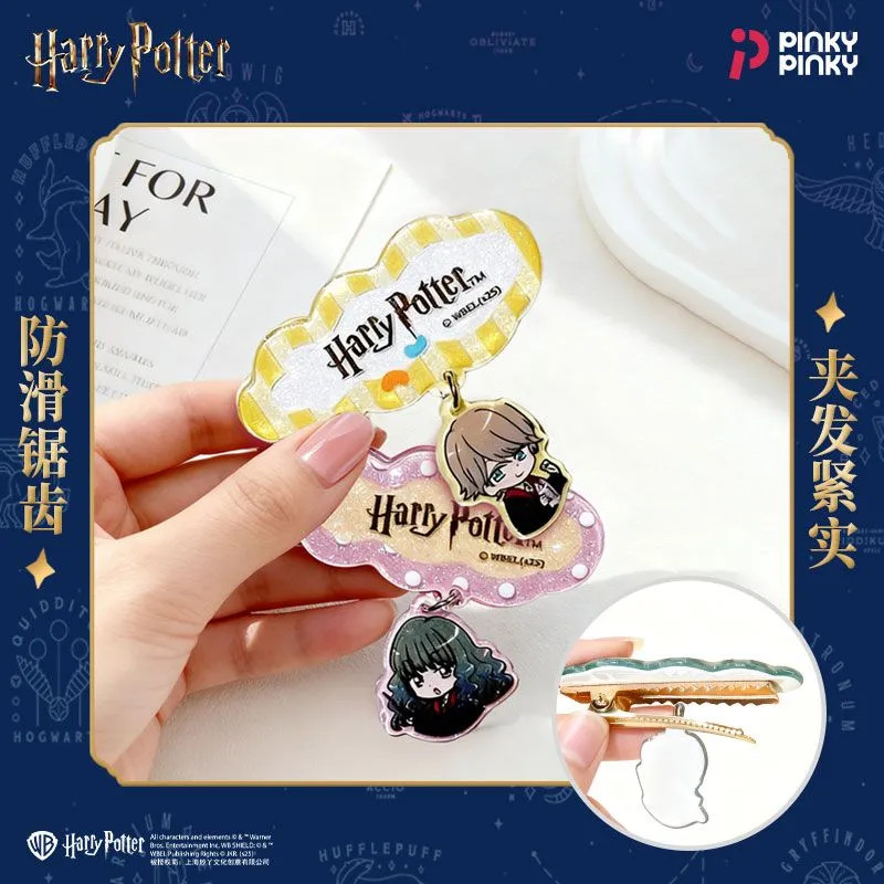 Harry Potter Kẹp Tóc Hogwarts Học Viện Phép Thuật Hermione Cặp Kẹp Phiên Bản Q Muggle Hàng Hóa Thung