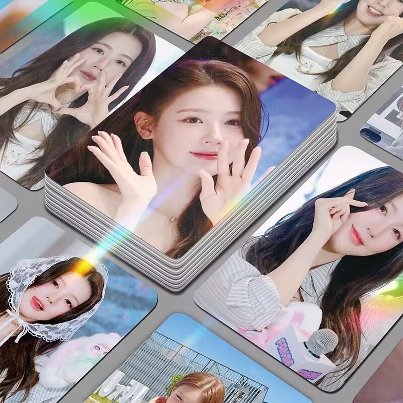 10-127 chiếc I-DLE We Are Hologram Laser LOMO thẻ I SWAY 2nd Full Album Super Lady Photocards GIDLE 