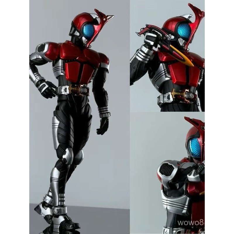 SHF Kamen Rider Armor King Knight Xương Thật Khắc Kabuto Kabuto Thép Chiến Đấu Khớp Di Chuyển Đồ Chơ